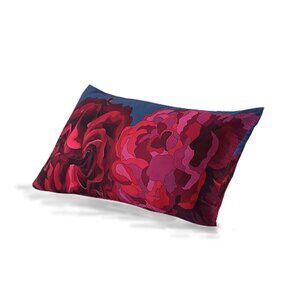 Bebejan Zinnia Oblong Decorative Throw Pillow 22" x 12"